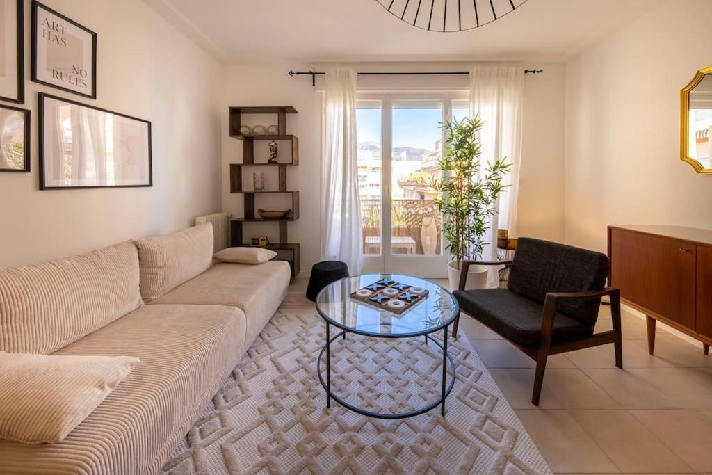 06B - Beautiful 2 Rooms With Terrace Sea View 罗克布吕讷-卡普马丹 外观 照片